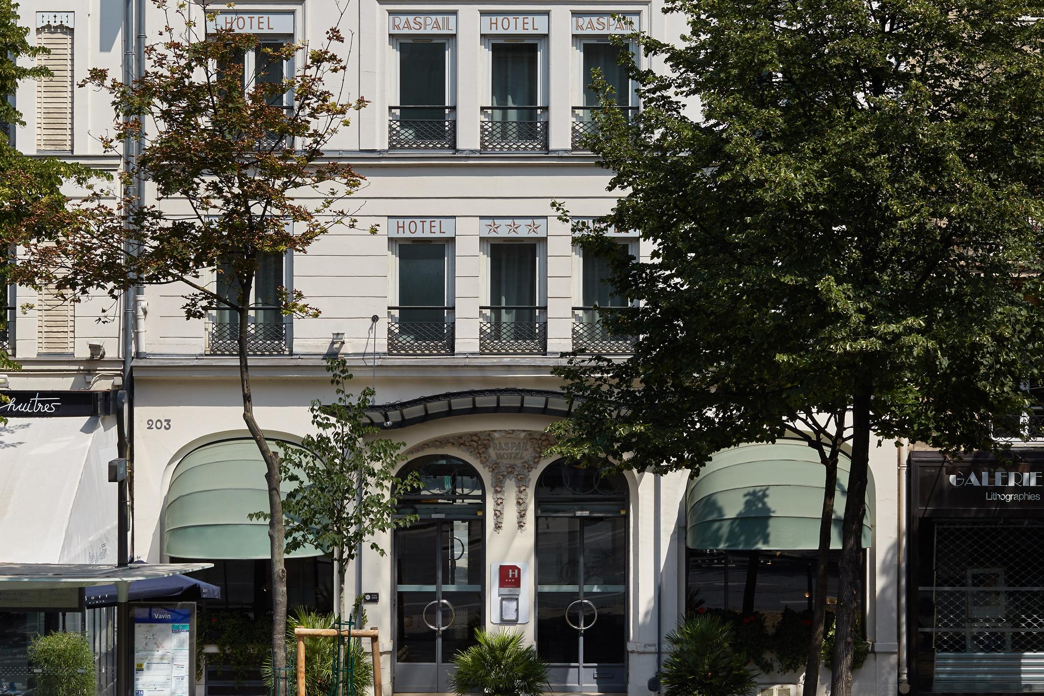 Hôtel Raspail Montparnasse Paris Exterior foto